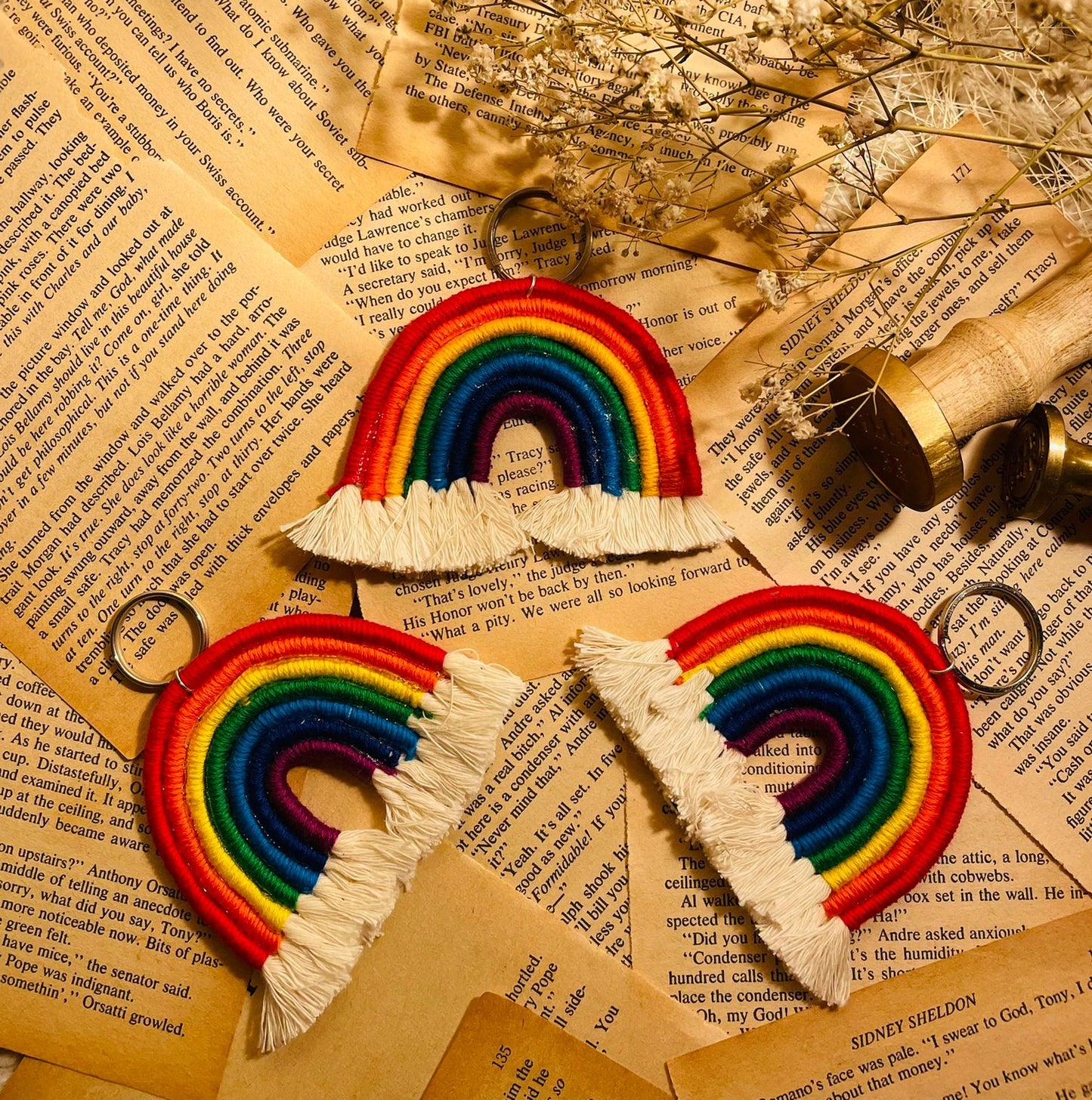 Rainbow Keychain